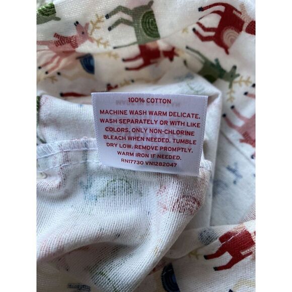 Wondershop Christmas Deer  Design Flannel Bed Pillow Case Set - Picture 3 of 5